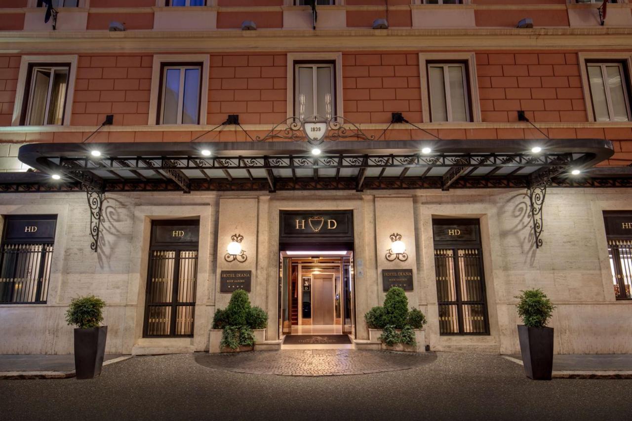 Hotel Diana Roof Garden Roma Esterno foto