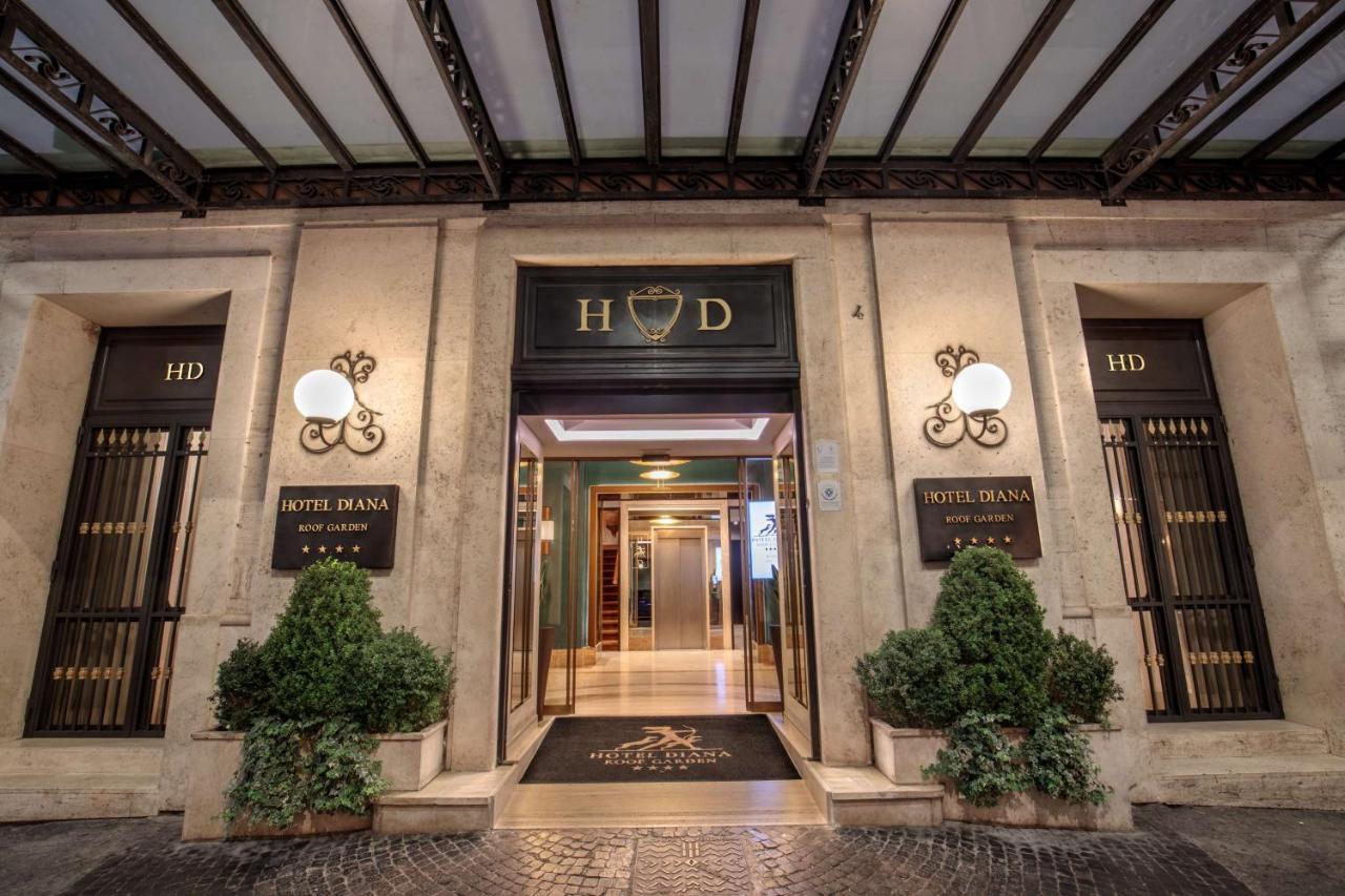 Hotel Diana Roof Garden Roma Esterno foto