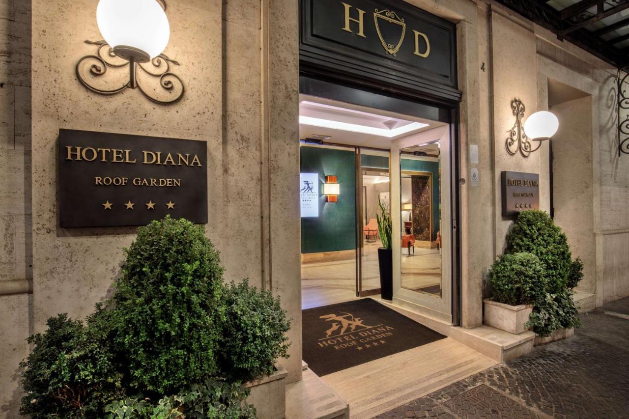 Hotel Diana Roof Garden Roma Esterno foto