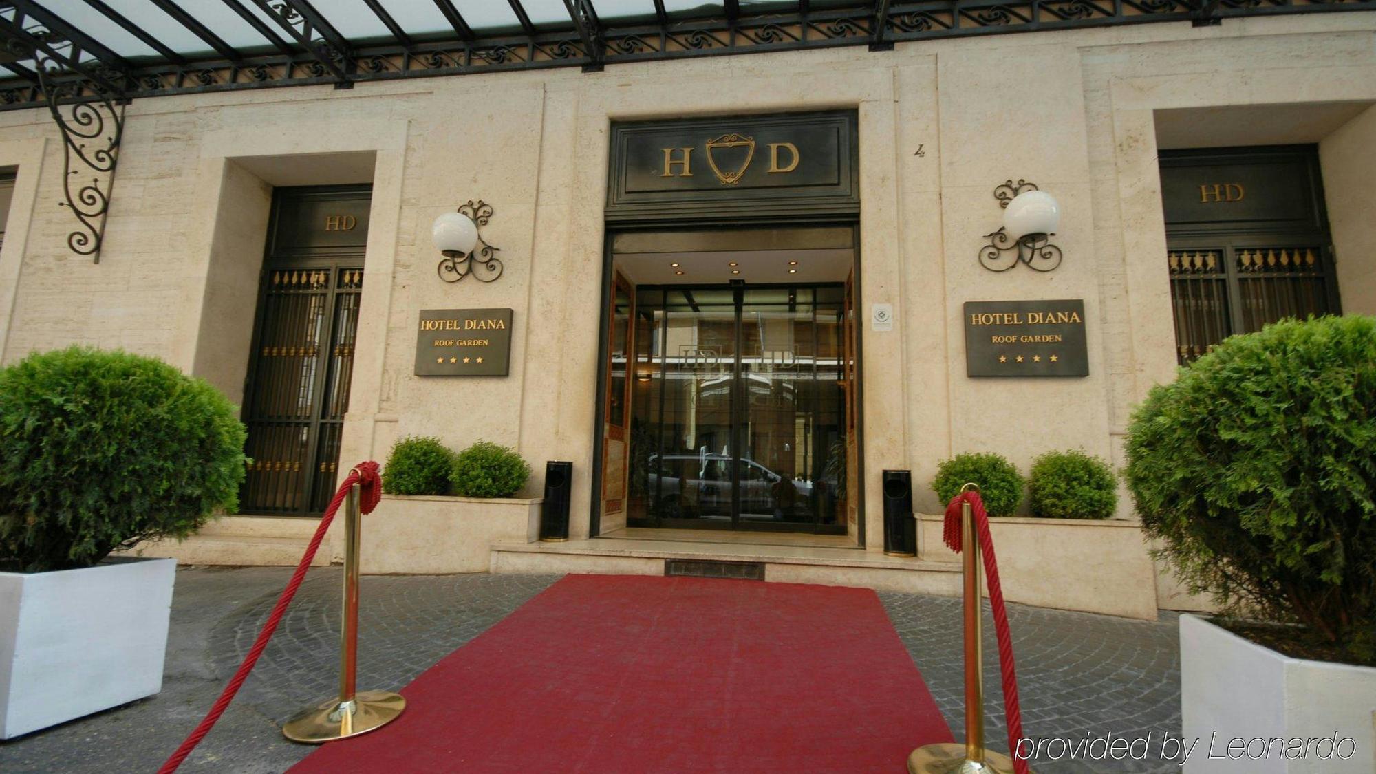 Hotel Diana Roof Garden Roma Esterno foto