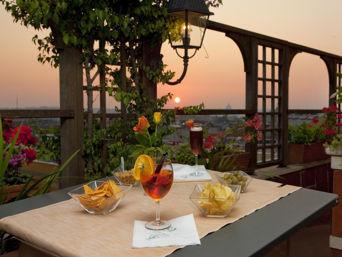 Hotel Diana Roof Garden Roma Esterno foto
